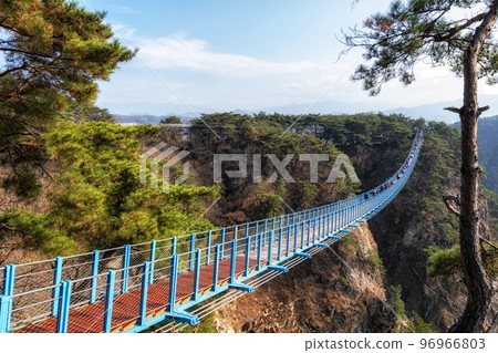 Sogeumsan Suspension Bridge View Sogeumsan Suspension Bridge View 96966803