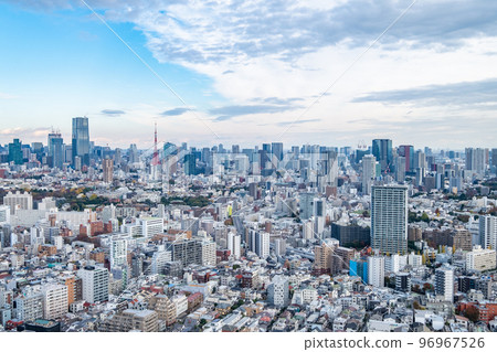 Cityscape from Ebisu, Tokyo Cityscape from Ebisu, Tokyo 96967526