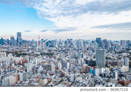 Cityscape from Ebisu, Tokyo Cityscape from Ebisu, Tokyo 96967528