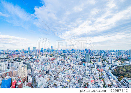 Cityscape from Ebisu, Tokyo Cityscape from Ebisu, Tokyo 96967542