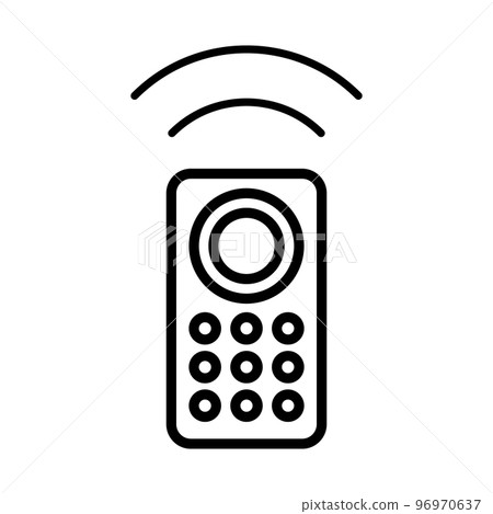 remote control and radio waves remote control and radio waves 96970637