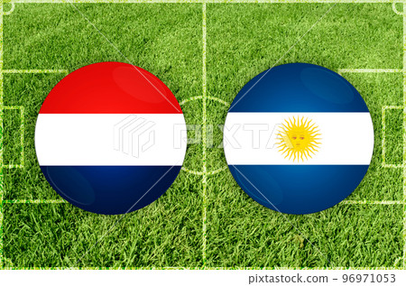 Netherlands vs Argentina football match Netherlands vs Argentina football match 96971053