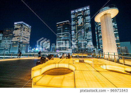 "Tokyo" KITTE Rooftop Garden Night View "Tokyo" KITTE Rooftop Garden Night View 96971843