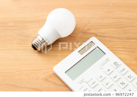 LED light bulb wood grain back LED light bulb wood grain back 96972247