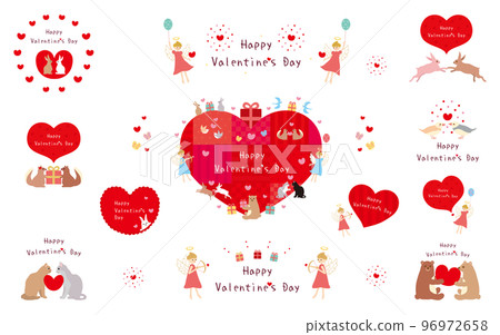 Material Collection - Valentine (2023) Vector Material Collection - Valentine (2023) Vector 96972658