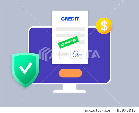 Loan online application 96973815