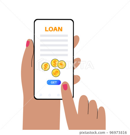 Loan online application Loan online application 96973816