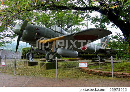 前陸軍戰鬥機 1 型戰鬥機 Hayabusa III 在知覽和平紀念館內展示的攝影模型 96973933