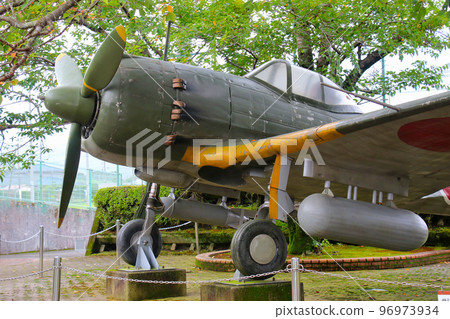前陸軍戰鬥機 1 型戰鬥機 Hayabusa III 在知覽和平紀念館內展示的攝影模型 96973934