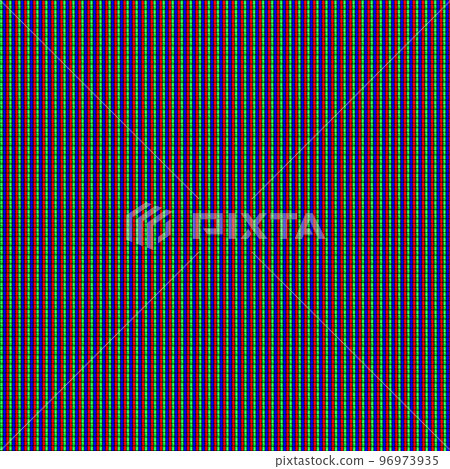 Macro shot of LCD TV matrix 96973935