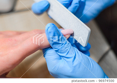 manicure, extension and design of nails with gel manicure, extension and design of nails with gel 96974500