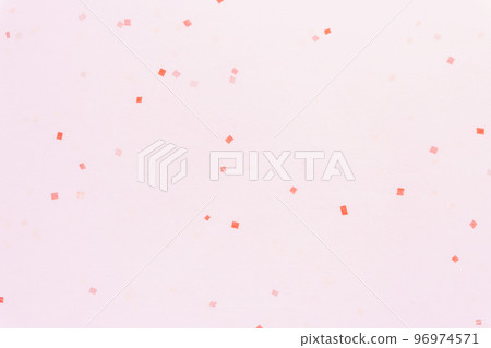 Pink Japanese paper confetti background 96974571