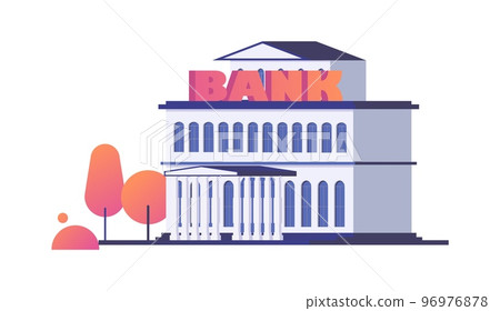 Bank webpage, landing vector illustration. Web site for banking operations, deposit money in piggy bank. Business financial payments, currency banking operations. Bank webpage, landing vector illustration. Web site for banking operations, deposit money in piggy bank. Business financial payments, currency banking operations. 96976878