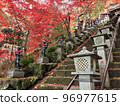 Oyama Temple Autumn leaves 96977615