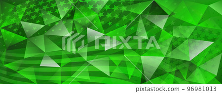 USA independence day abstract crystal background 96981013