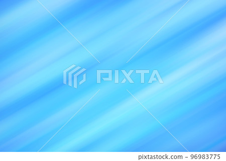 抽象背景素材_淡藍色_藍色_冰藍色_對角線_條紋圖案_模糊_散景 96983775