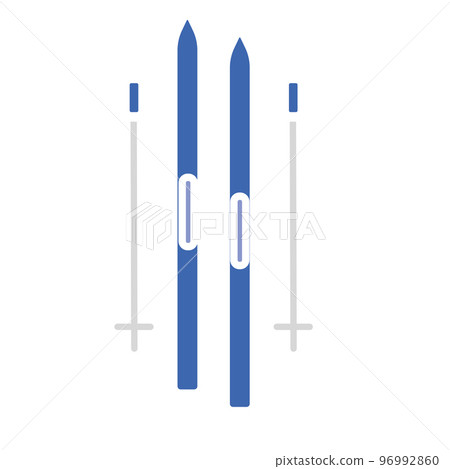 Isolated colored sky equipment icon Vector Isolated colored sky equipment icon Vector 96992860