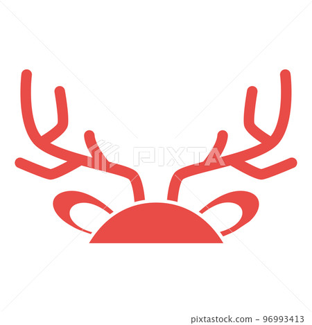 Isolated cute deer character avatar Vector Isolated cute deer character avatar Vector 96993413