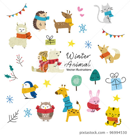 248,600+ Winter Animals Stock Illustrations, Royalty-Free Vector