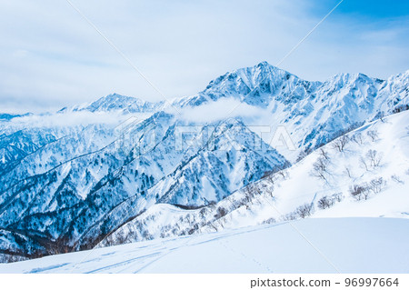 冬季 Tomi Ridge Trekking（查看地勢岳和富士山） 96997664