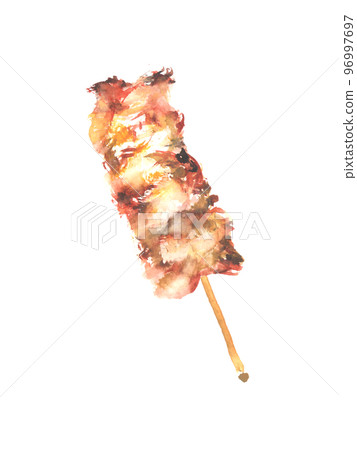 水彩畫的串串插圖 96997697