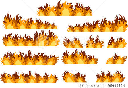 Widespread Burning Fire Burning Flames Widespread Burning Fire Burning Flames 96999114