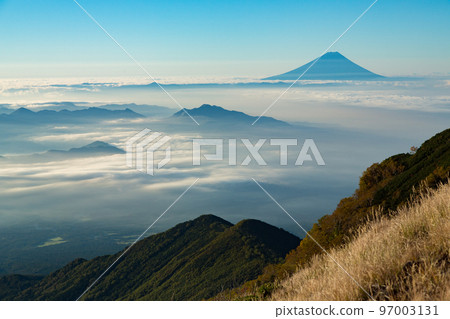 Mt. Fuji from Akadake Mt. Fuji from Akadake 97003131