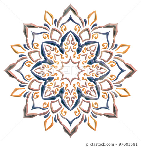 曼陀羅藝術(花式、三維、花邊式) 曼陀羅藝術(花式、三維、花邊式) 97003581