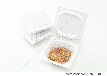 Packed natto white bag Packed natto white bag 97003813