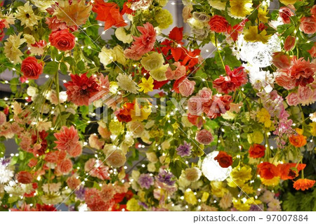 鮮花聖誕節，聖誕裝飾品，春天聖誕節，聖誕樹，橫濱，日本 97007884
