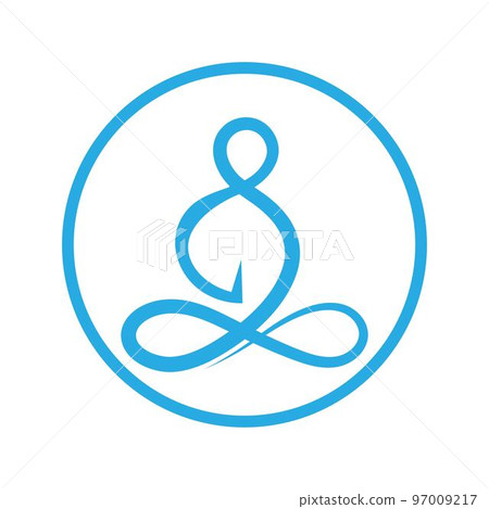 Yoga logo icon design 97009217