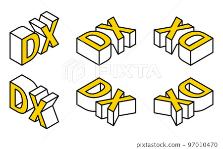 DX simple 3D，三維字符集 97010470