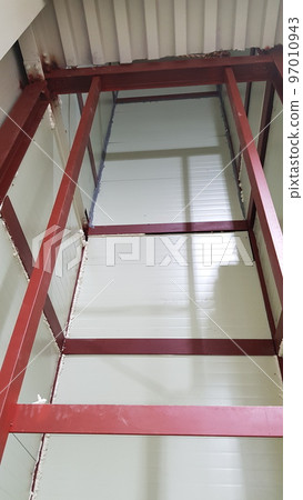 Construction site. Carpentry. Wood. Carpenter. Interior decoration. Interior 97010943