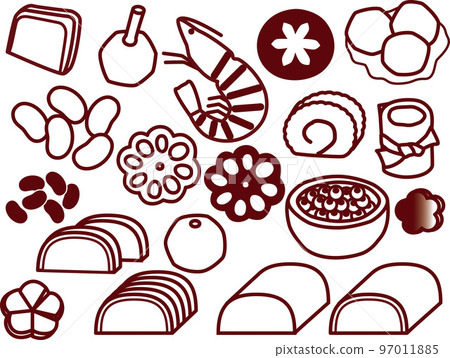 New Year dishes L 97011885