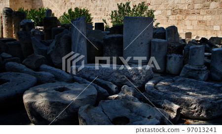 Archaeological excavations of ancient Greek civilization Archaeological excavations of ancient Greek civilization 97013241