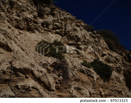 View of the coast of the resort of Pissouri, Cyprus 97013325