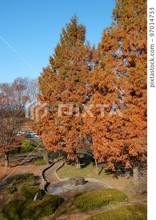 Ancient square in clear autumn weather Asu Sports Park (Hanno City, Saitama Prefecture) Ancient square in clear autumn weather Asu Sports Park (Hanno City, Saitama Prefecture) 97014733