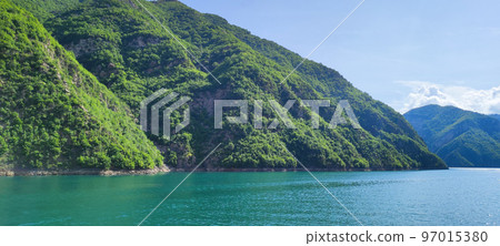 Komani Lake, Albania Komani Lake, Albania 97015380