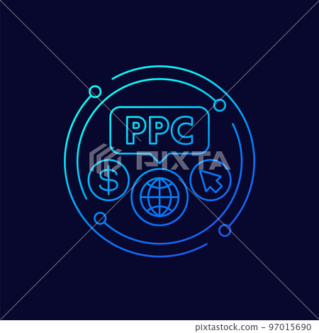 ppc line icon for web 97015690