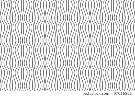 Seamless Wavy Lines Pattern and Texture. 97016591