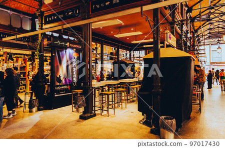 Madrid San Miguel Market *partially soft focus 97017430