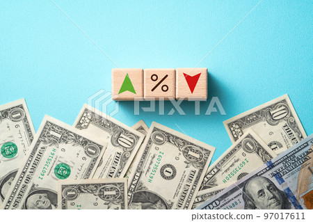 U.S. dollar deposit interest rate hike interest rate cut economy Interest rate raise drop ドル 97017611