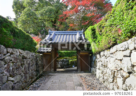 滋賀縣大津市坂本舊竹林院門 97018261