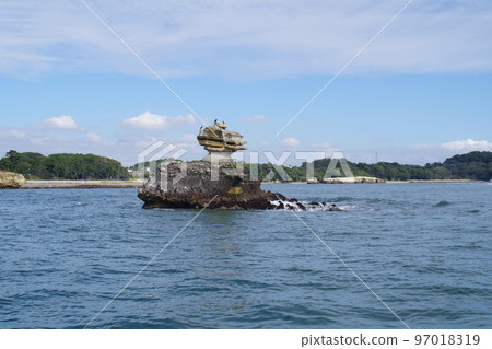 從松島灣眺望仁王島 97018319