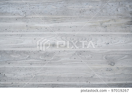 Cedar board formwork exposed concrete _ Concrete texture with wood grain pattern 97019267