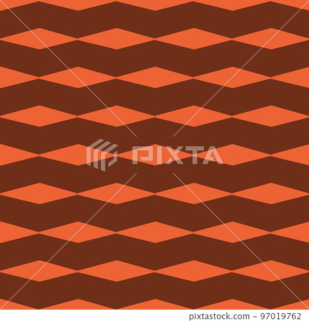Retro Warm pattern in vintage style of the 60s and 70s  97019762