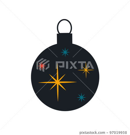 Vintage Christmas Retro Toys for Christmas Tree . vector illustrations Vintage Christmas Retro Toys for Christmas Tree . vector illustrations 97019938