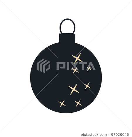 Vintage Christmas Retro Toys for Christmas Tree . vector illustrations 97020046