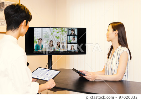 會議業務場景遠程會議 97020332