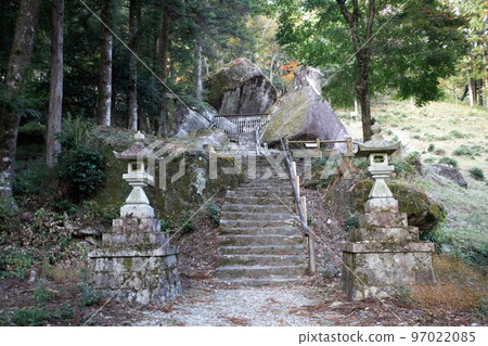 Historic sites of the Jomon period, Iwaya Iwakage Ruins, Iwaya Iwakage Iseki, Kanayama Town, Gero City, Gifu Prefecture, Hida Highway, Kanayama Megaliths 97022085